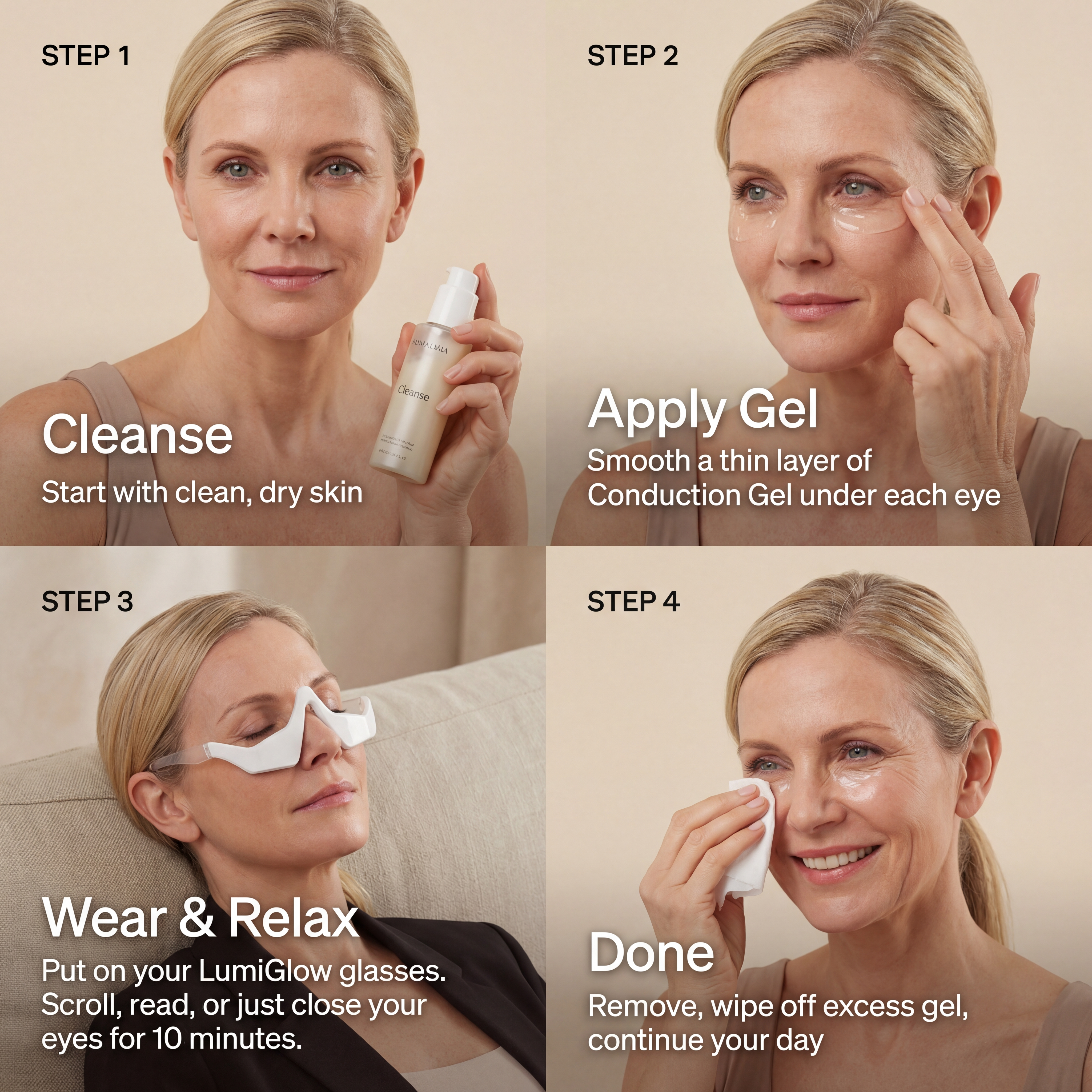 LumiGlow™ Red Light Under-Eye Therapy